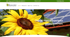 Desktop Screenshot of banotaigreenhouse.com